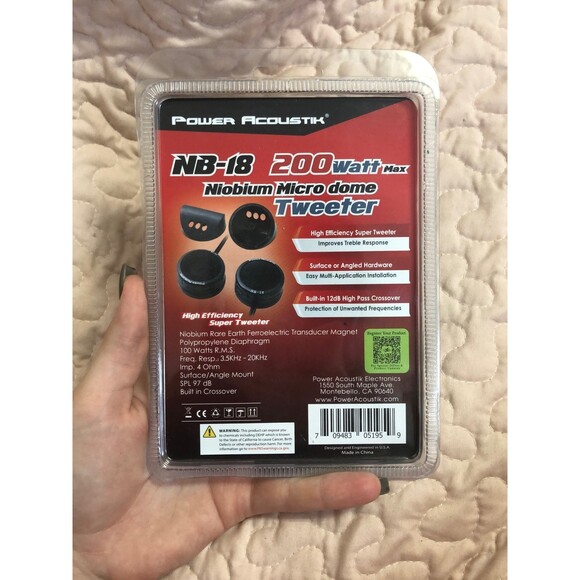 Niobium Micro dome Super tweeter - Picture 2 of 3